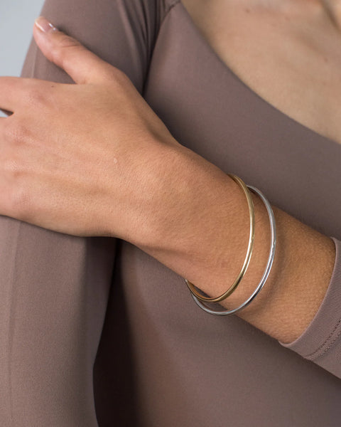 Jenny Bird Dane Bangle Set - Two Tone