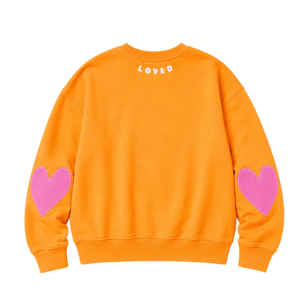 Kerri Rosenthal Ex-Boyfriend Patchwork Sweatshirt - Clementine
