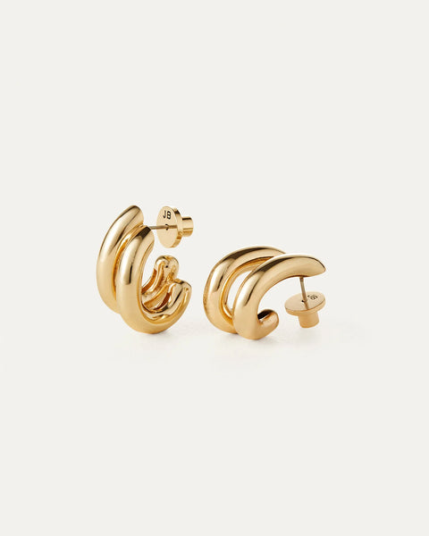 Jenny Bird Florence Earring - Gold