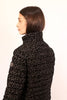 Eleven Elfs Julie Vegan Down Coat - Black Leopard
