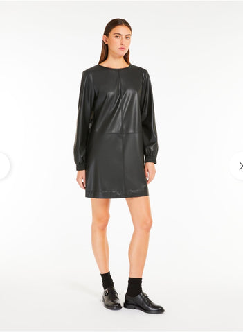 Max Mara Coated jersey dress