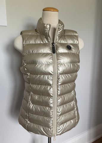 Eleven Elfs Melian Short Vegan Down Vest - Metallic Gold (PRE-ORDER)