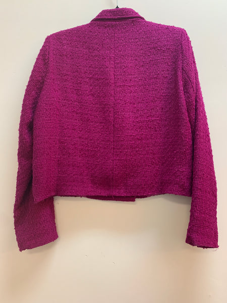 Fuchsia Tweed Blazer