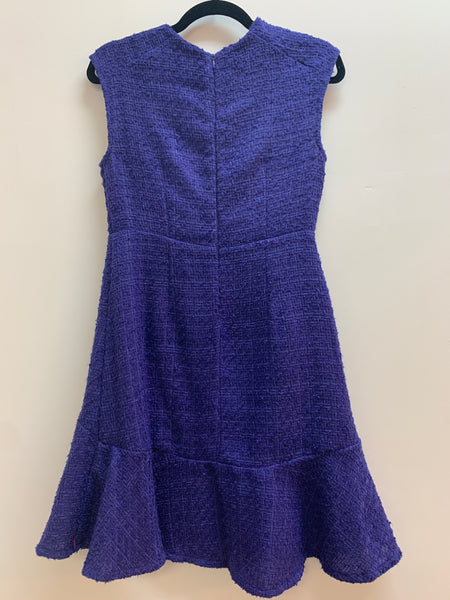 Violet Tweed Dress
