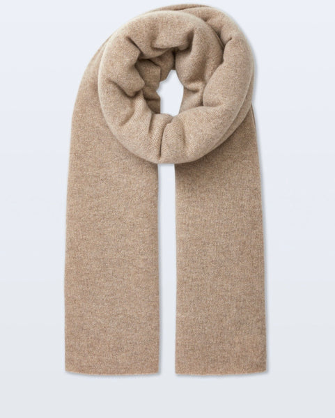 White + Warren Cashmere Travel Wrap- Taupe Heather