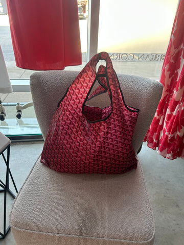 Stylish Red Shopping Bag