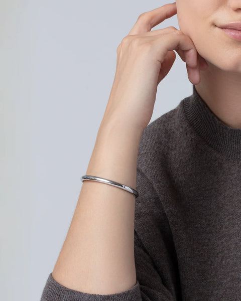 Jenny Bird Remi Bangle - Silver