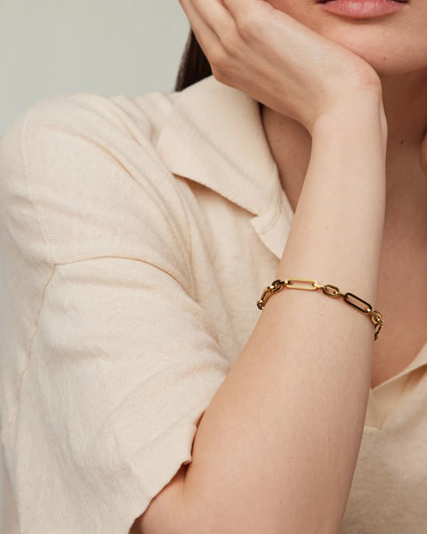 Jenny Bird Mercer Bracelet- Gold