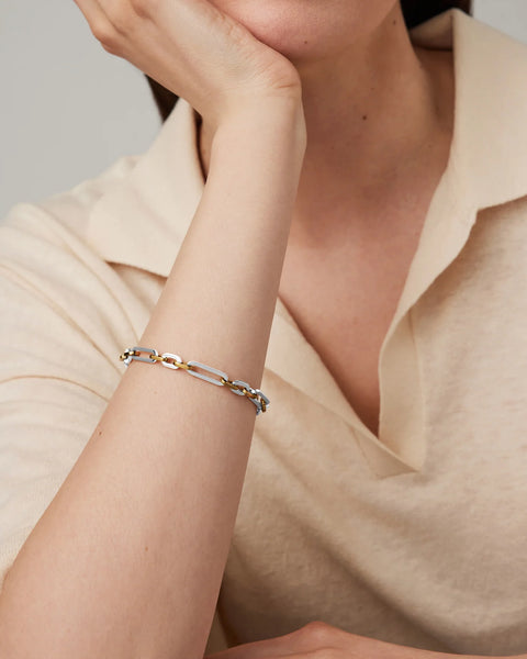 Jenny Bird Mercer Bracelet- Two-Tone