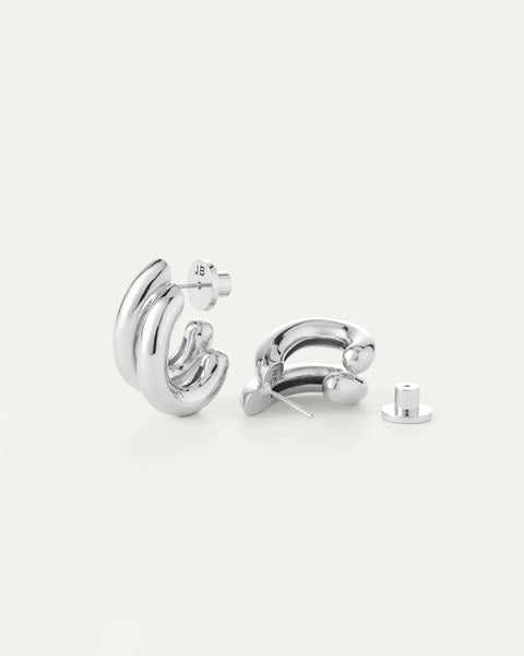 Jenny Bird Florence Earring - Silver