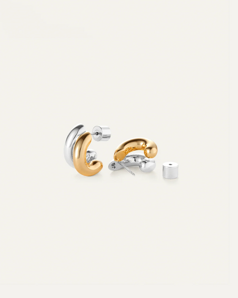 Jenny Bird Mini Florence Earring - Two Tone