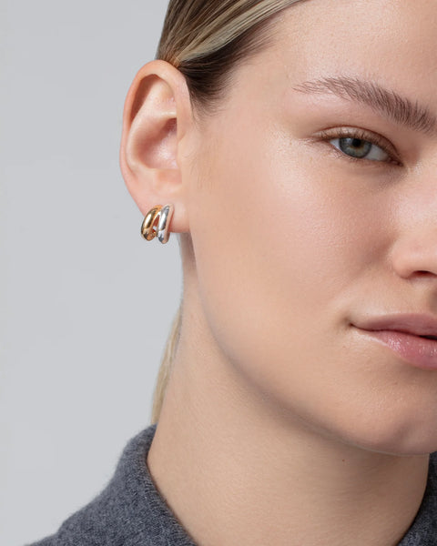 Jenny Bird Mini Florence Earring - Two Tone