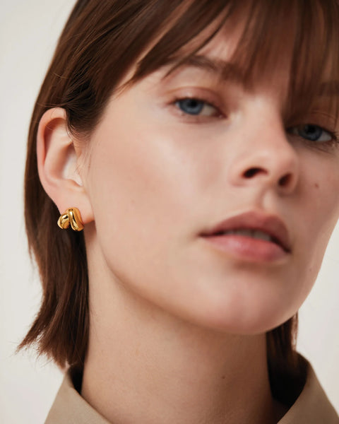 Jenny Bird Beatrix Earrings - Gold
