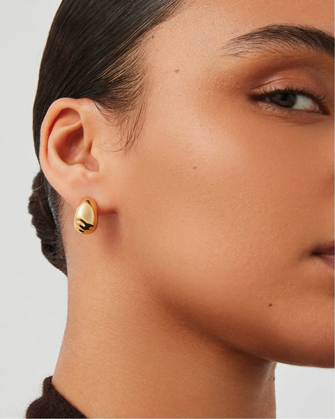 Jenny Bird Small Nell Hoops - Gold