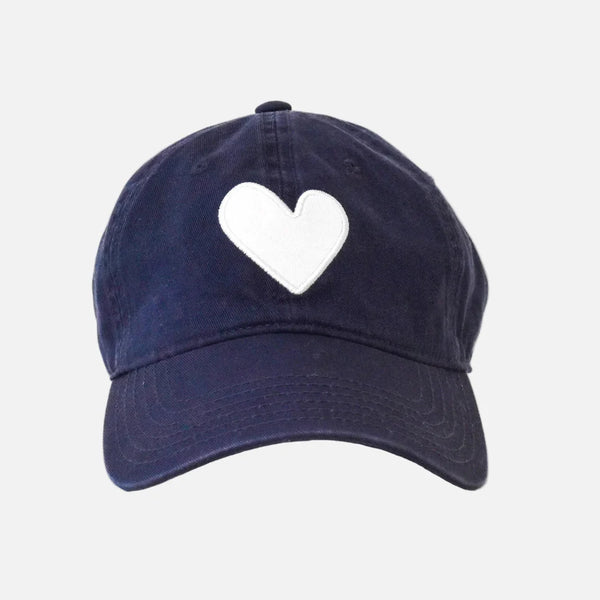 Kerri Rosenthal Baseball Hat Heart Patch