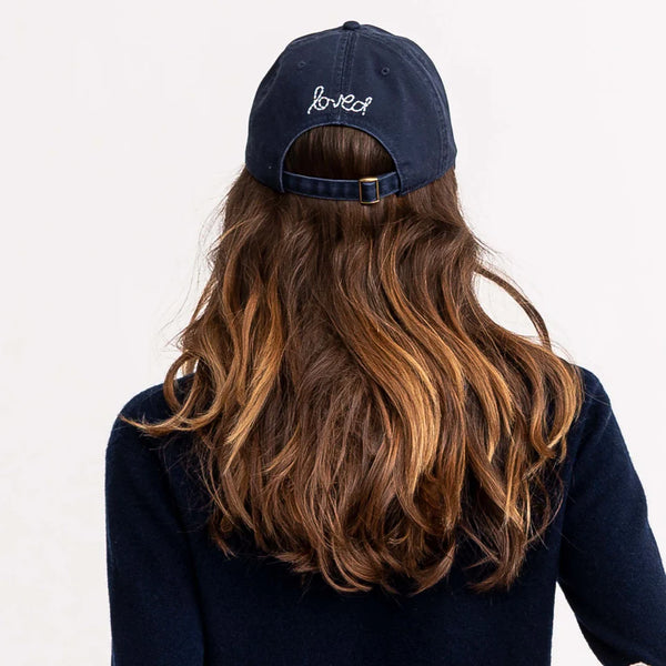 Kerri Rosenthal Baseball Hat Heart Patch
