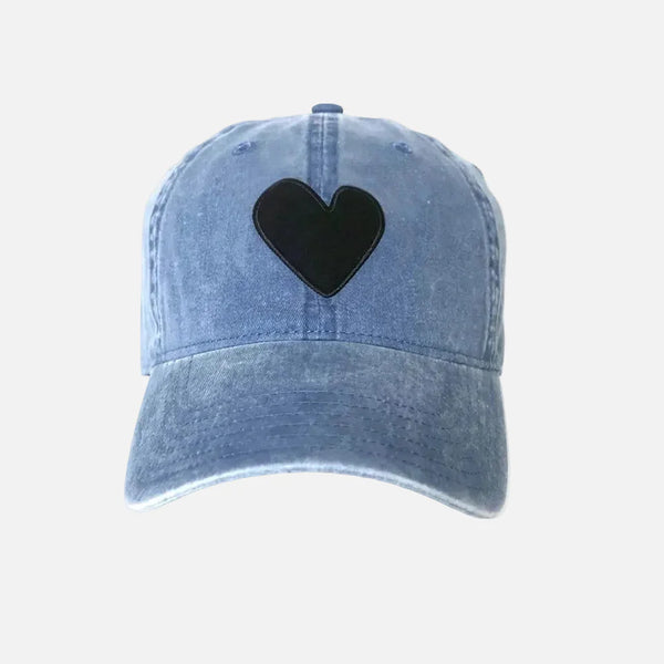 Kerri Rosenthal Baseball Hat Denim Imperfect Hat