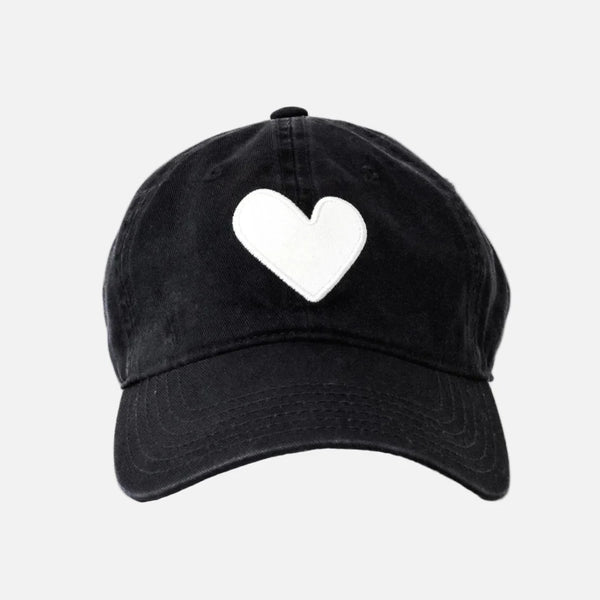 Kerri Rosenthal Baseball Hat Heart Patch