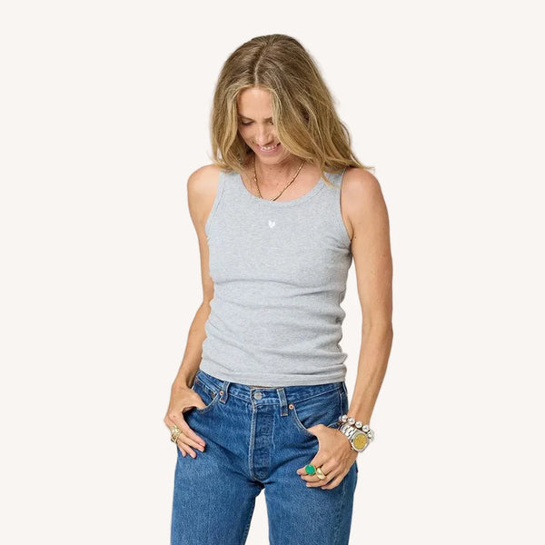 Kerri Rosenthal KR Tank - Heather Grey