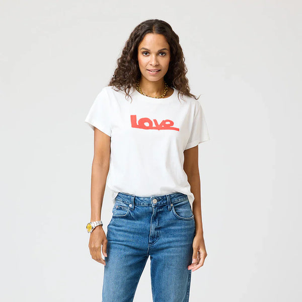 Kerri Rosenthal Suke Love Lines Tee- white