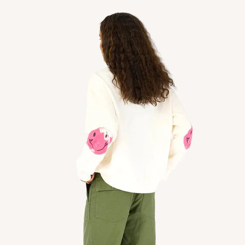 Kerri Rosenthal Ex-Boyfriend Smiley Sweatshirt on sale