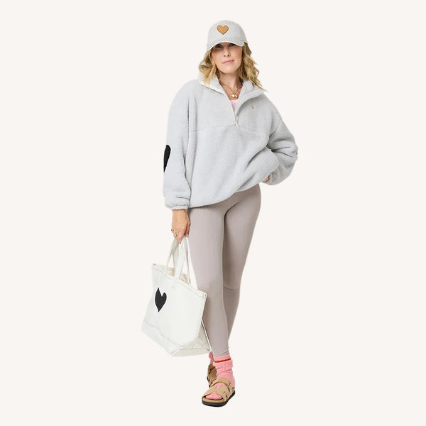 Kerri Rosenthal Quarter Zip Coze Magoze