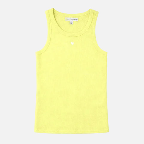 Kerri Rosenthal KR Tank - Lemon Tint