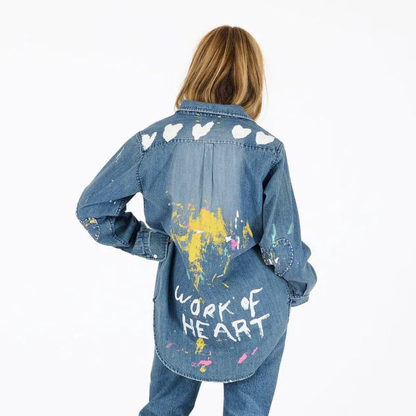 Kerri Rosenthal Mia Handpainted Shirt