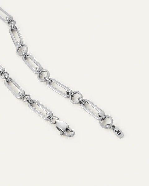 Jenny Bird Slim Mercer Anklet - Silver