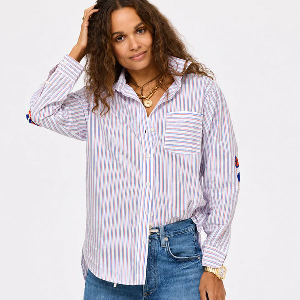 Kerri Rosenthal Mia Love Evolve Stripe Shirt