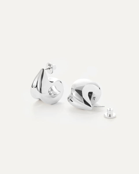 Jenny Bird Paige Puffs - Silver