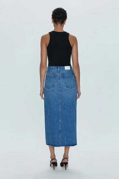 Pistola Alice High Rise Midi Skirt- Muai