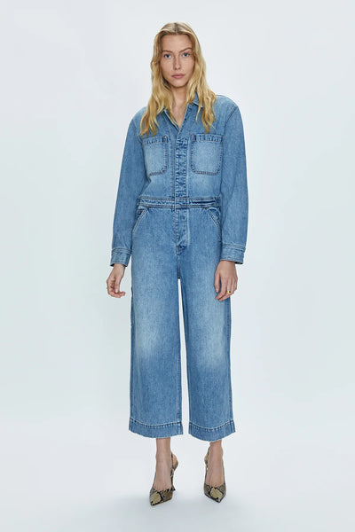 Pistola Leo Relaxed Boiler Jumpsuit- Brunswick