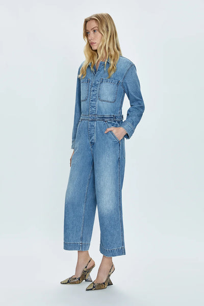 Pistola Leo Relaxed Boiler Jumpsuit- Brunswick