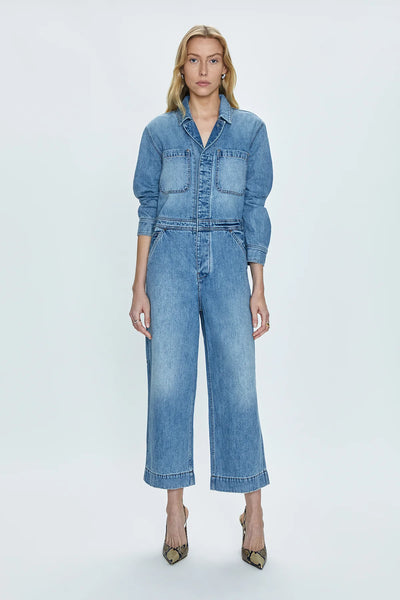 Pistola Leo Relaxed Boiler Jumpsuit- Brunswick