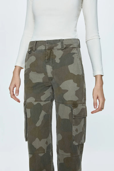 Pistola Addie High Rise Trouser- Camo