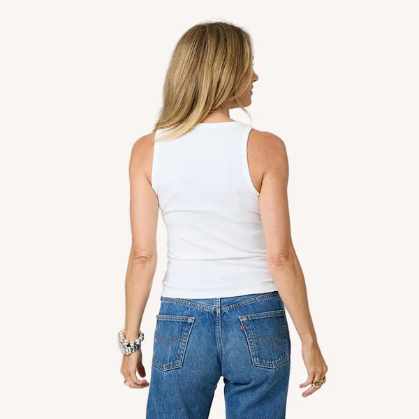Kerri Rosenthal KR Tank- White