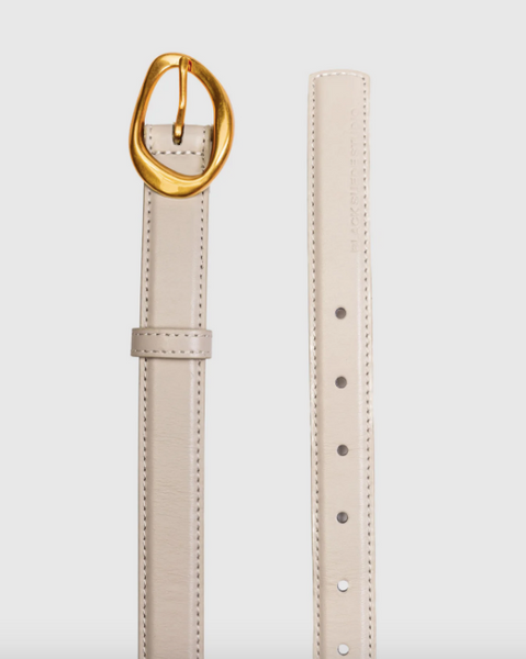 Iconic Belt- Peyote Leather/Gold