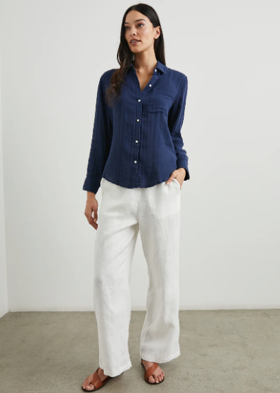 Rails Ellis Shirt- Indigo (Online Only)