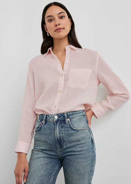Rails Ellis Shirt- Petal (Online Only)