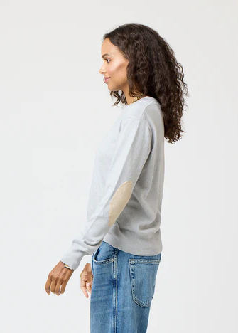 Kerri Rosenthal Patchwork Pullover - Silver Fox