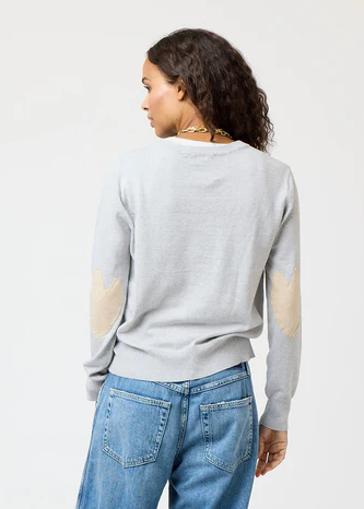 Kerri Rosenthal Patchwork Pullover - Silver Fox