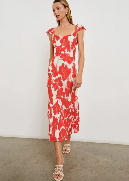 Rails Marigold Dress - Scarlet Hibiscus