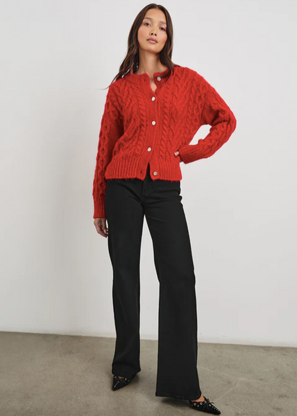 Rails Amelie Sweater - Scarlet
