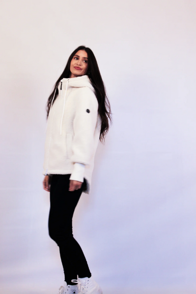 Eleven Elfs Lykke Teddy Jacket - Off White