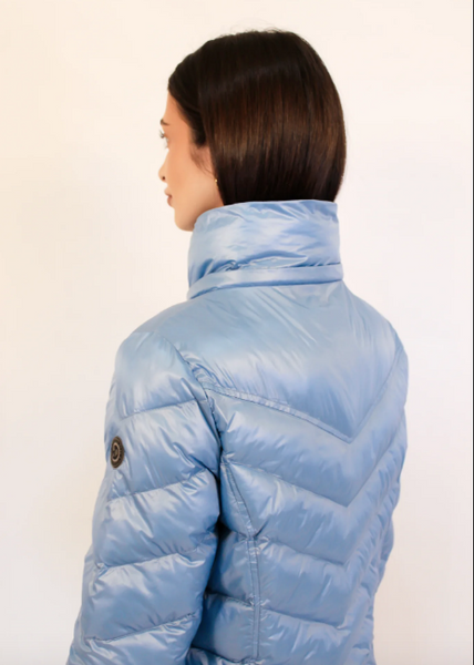 Fairie Vegan Down Jacket - Retro Blue
