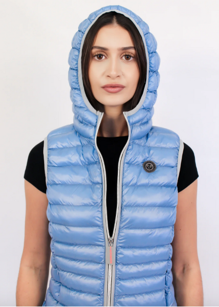 Eleven Elfs Arwen Vegan Down Vest - Retro Blue