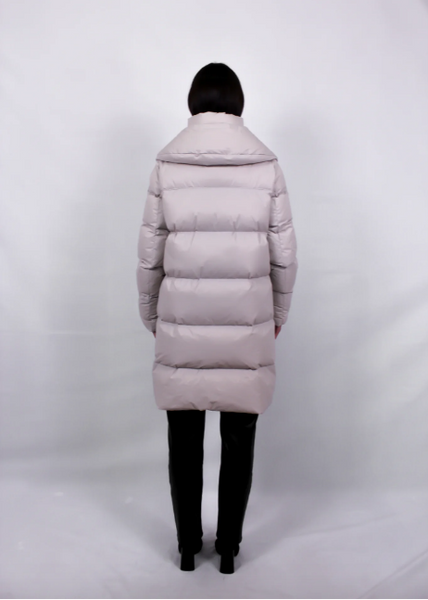 Eleven Elfs Tara Long Down Coat - Linen