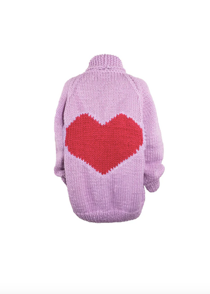 GOGO Sweaters Heart Cardi (PRE-ORDER)