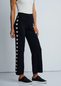 Lisa Todd Love Track Pants - Black